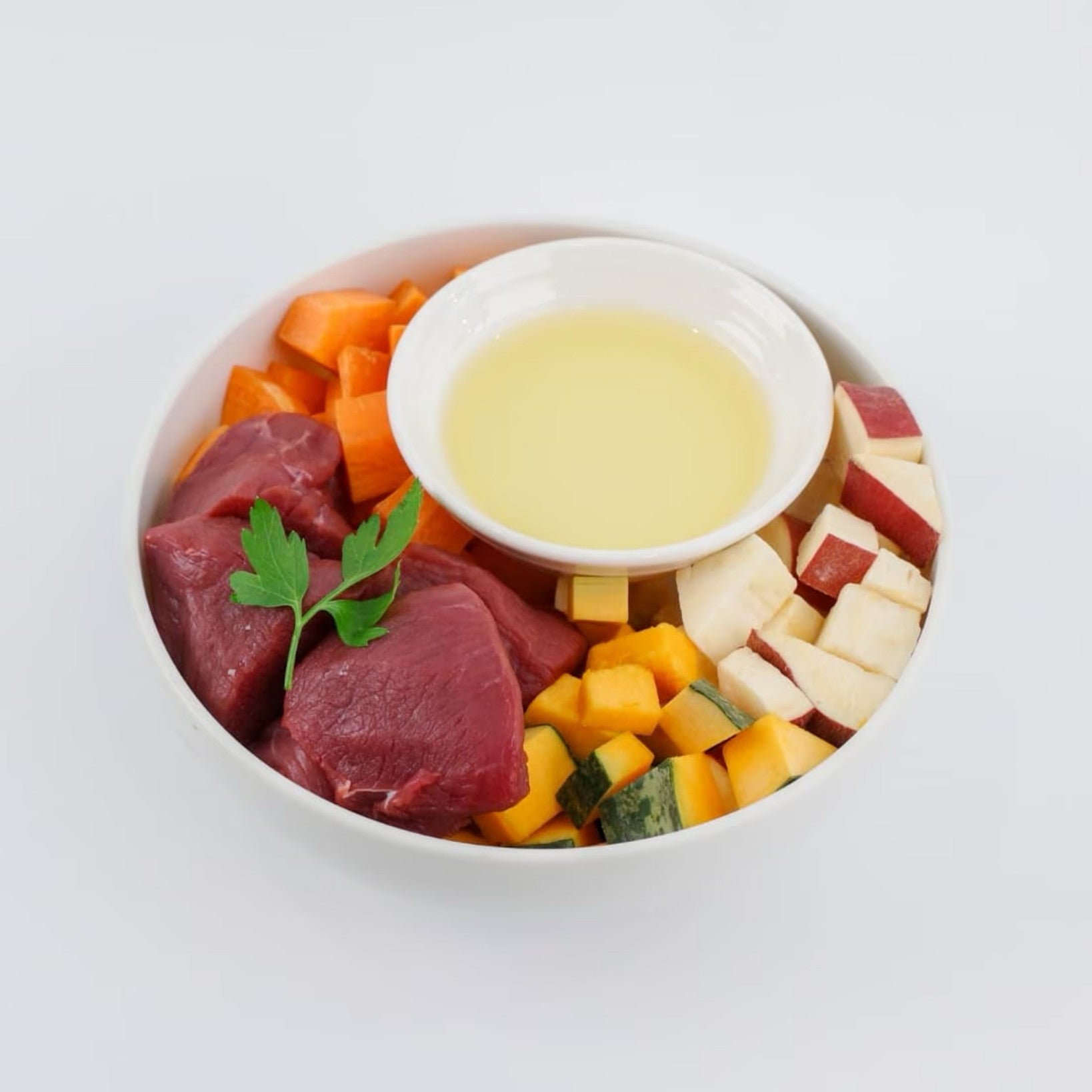 鹿 モモ肉ぶつ切り 1.2kg (200g×6パック)（真空パック | 冷凍）工場