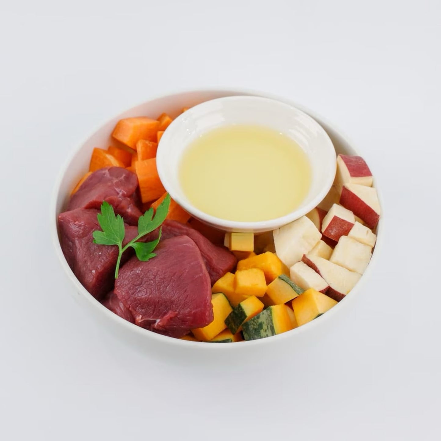 鹿肉のぶつ切り 工場直売 1.2kg (200g×6パック)（真空パック | 冷凍）