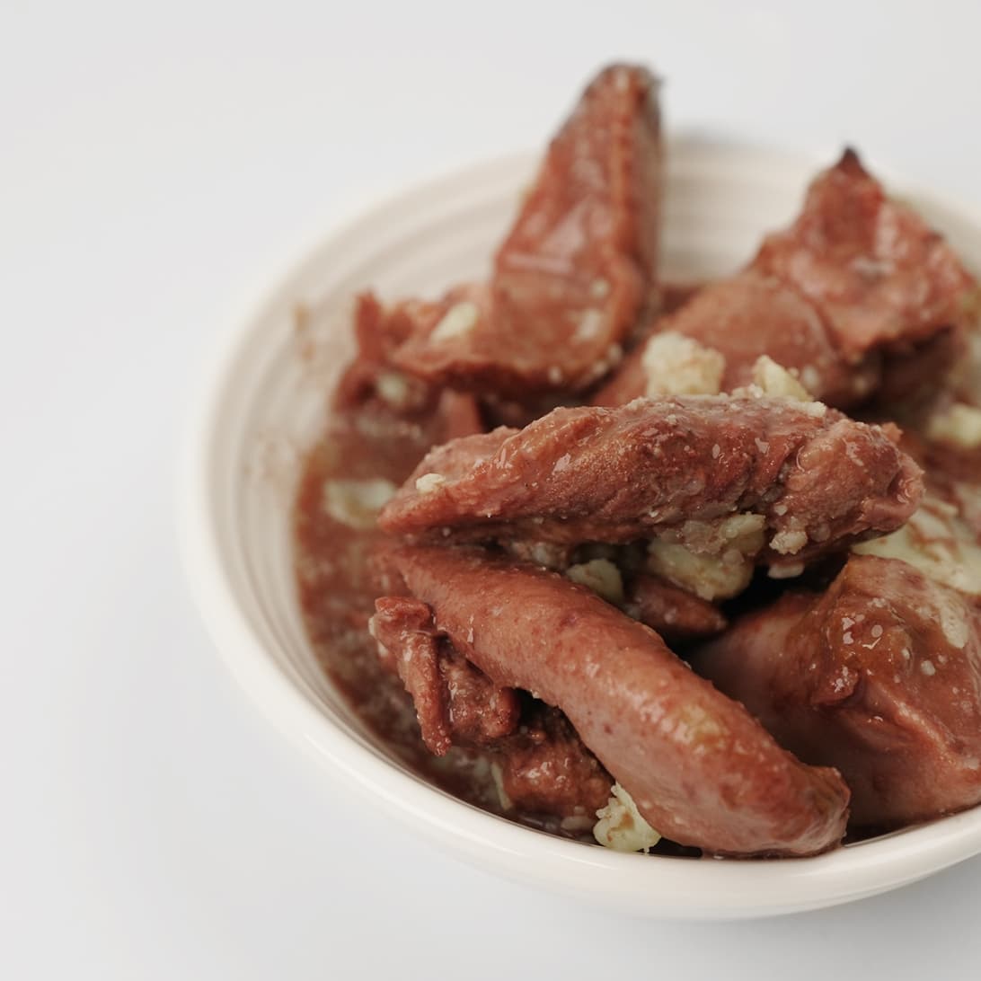 鹿のタン柔か煮込み（レトルト加工）